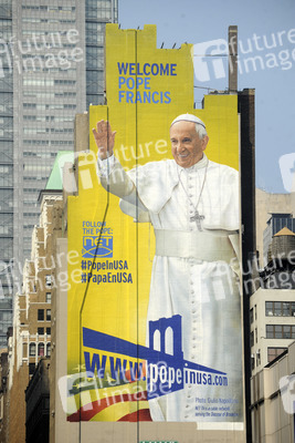 Papst Gemälde in New York