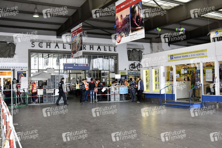Ankunft der Flüchtlinge am Hauptbahnhof München