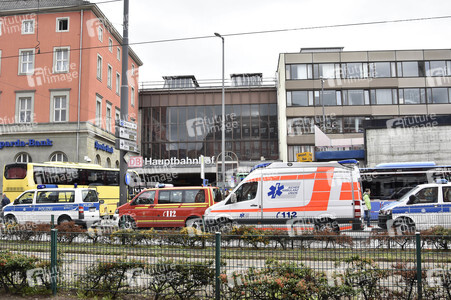 Ankunft der Flüchtlinge am Hauptbahnhof München