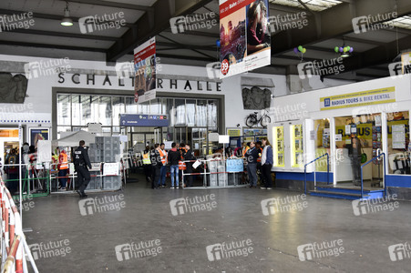 Ankunft der Flüchtlinge am Hauptbahnhof München