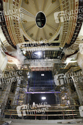 Baustelle Staatsoper Unter den Linden Pressetermin in Berlin