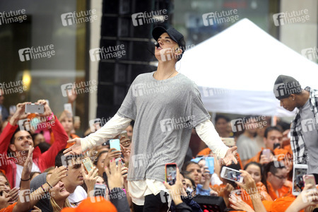Justin Bieber in der NBC-Show 'Today' in New York