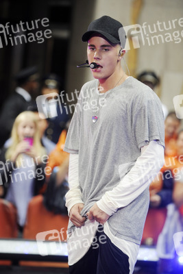Justin Bieber in der NBC-Show 'Today' in New York