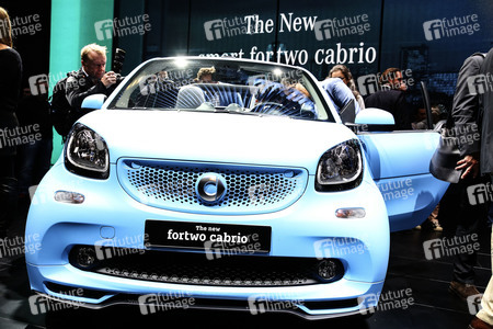 Erster Pressetag auf der IAA 2015 in Frankfurt