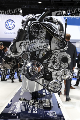 Erster Pressetag auf der IAA 2015 in Frankfurt