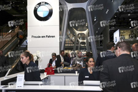 Erster Pressetag auf der IAA 2015 in Frankfurt