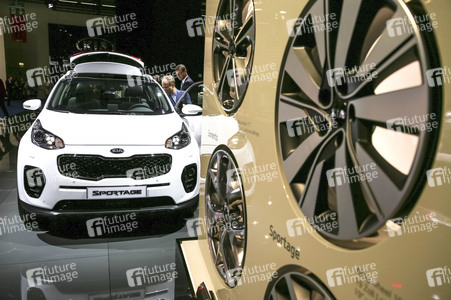Erster Pressetag auf der IAA 2015 in Frankfurt