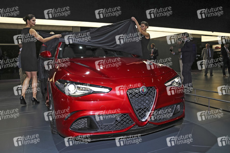 Erster Pressetag auf der IAA 2015 in Frankfurt