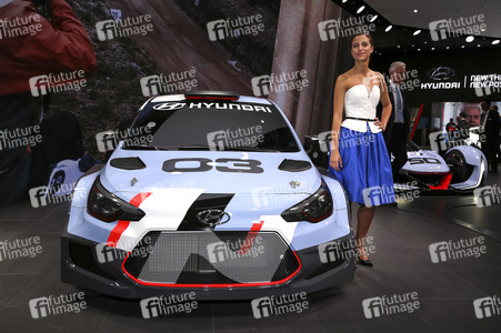 Erster Pressetag auf der IAA 2015 in Frankfurt