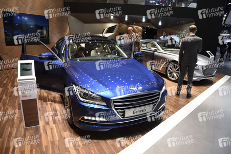 Zweiter Pressetag auf der IAA 2015 in Frankfurt