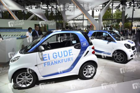 Zweiter Pressetag auf der IAA 2015 in Frankfurt