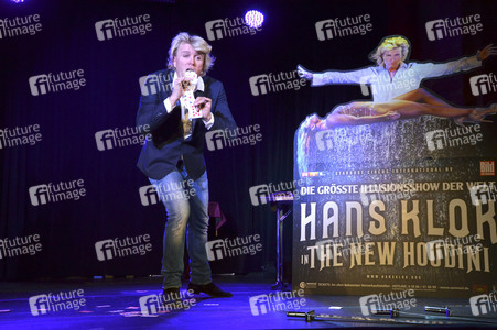 Pressetermin mit Hans Klok in München
