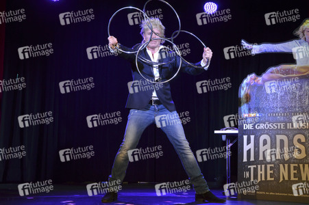 Pressetermin mit Hans Klok in München