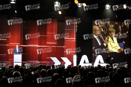 Eröffnungsfeier der 66. IAA Pkw auf der Messe Frankfurt mit mehr als 1.000 hochrangigen Gästen aus Politik, Wirtschaft und Gesellschaft.