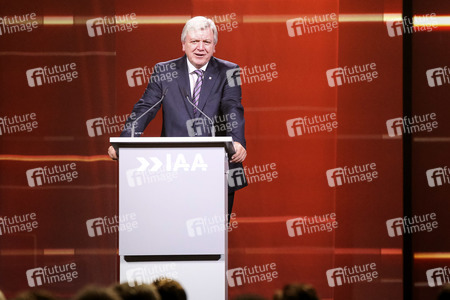 Eröffnungsfeier der 66. IAA Pkw auf der Messe Frankfurt mit mehr als 1.000 hochrangigen Gästen aus Politik, Wirtschaft und Gesellschaft.