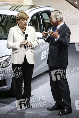 Eröffnungsrundgang auf der IAA in Frankfurt
