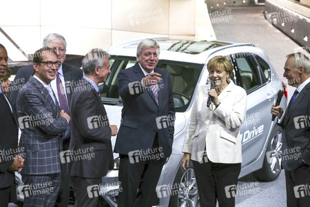Eröffnungsrundgang auf der IAA in Frankfurt