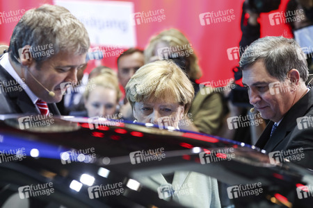 Eröffnungsrundgang auf der IAA in Frankfurt