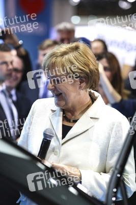 Eröffnungsrundgang auf der IAA in Frankfurt