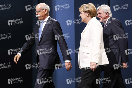 Eröffnungsrundgang auf der IAA in Frankfurt