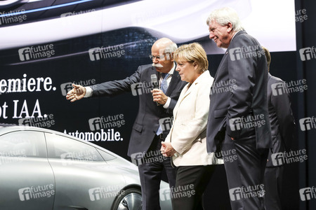 Eröffnungsrundgang auf der IAA in Frankfurt