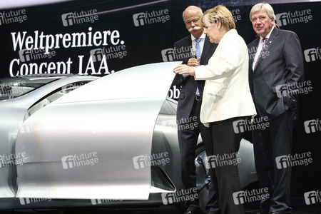Eröffnungsrundgang auf der IAA in Frankfurt