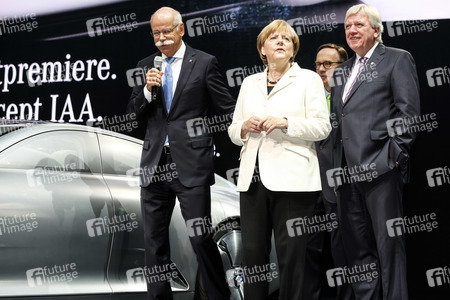 Eröffnungsrundgang auf der IAA in Frankfurt