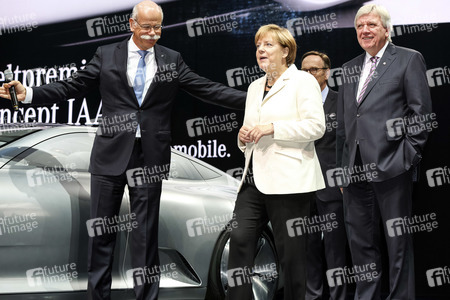 Eröffnungsrundgang auf der IAA in Frankfurt