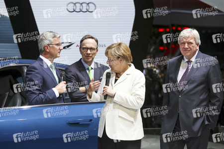 Eröffnungsrundgang auf der IAA in Frankfurt