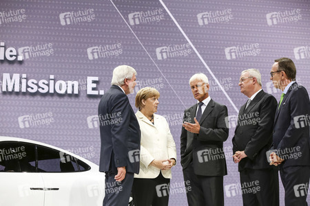 Eröffnungsrundgang auf der IAA in Frankfurt