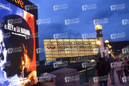 Der Festivalpalast beim 63. Internationalen Filmfestival San Sebastian