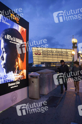 Der Festivalpalast beim 63. Internationalen Filmfestival San Sebastian