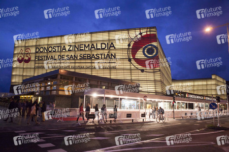 Der Festivalpalast beim 63. Internationalen Filmfestival San Sebastian