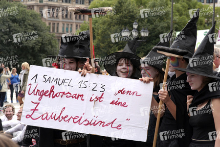 Demo gegen den Marsch für das Leben in Berlin
