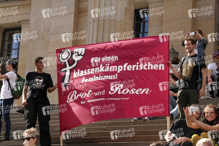 Demo gegen den Marsch für das Leben in Berlin
