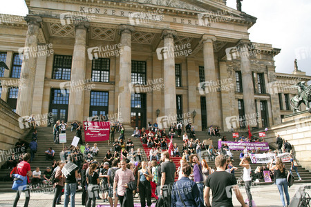 Demo gegen den Marsch für das Leben in Berlin