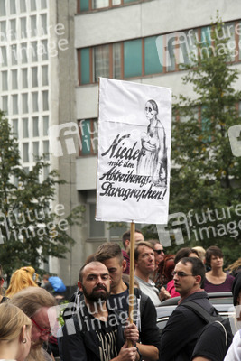 Demo gegen den Marsch für das Leben in Berlin