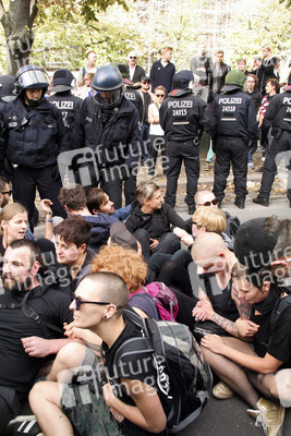Demo gegen den Marsch für das Leben in Berlin
