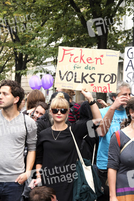 Demo gegen den Marsch für das Leben in Berlin