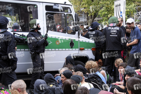 Demo gegen den Marsch für das Leben in Berlin