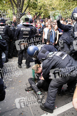 Demo gegen den Marsch für das Leben in Berlin