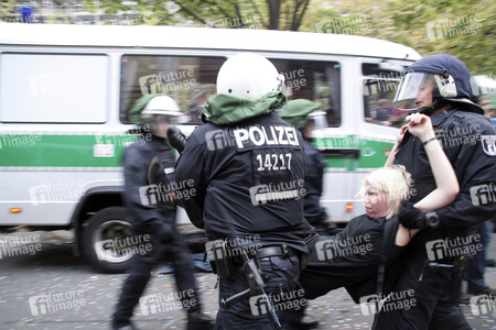 Demo gegen den Marsch für das Leben in Berlin