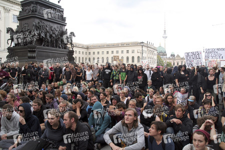 Demo gegen den Marsch für das Leben in Berlin