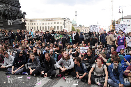 Demo gegen den Marsch für das Leben in Berlin