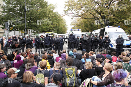 Demo gegen den Marsch für das Leben in Berlin
