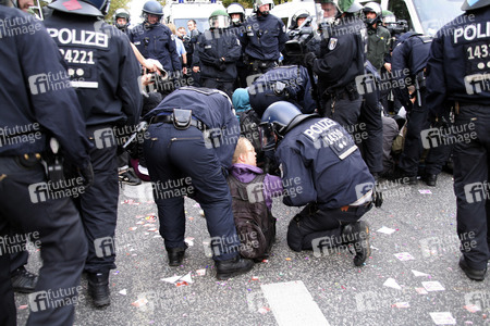 Demo gegen den Marsch für das Leben in Berlin