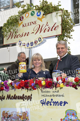 Wiesn-Einzug der Festwirte und Brauereien in München