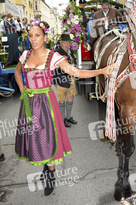 Wiesn-Einzug der Festwirte und Brauereien in München