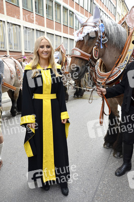 Wiesn-Einzug der Festwirte und Brauereien in München