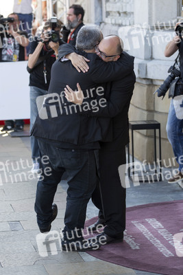 Ankunft auf dem San Sebastian Film Festival 2015